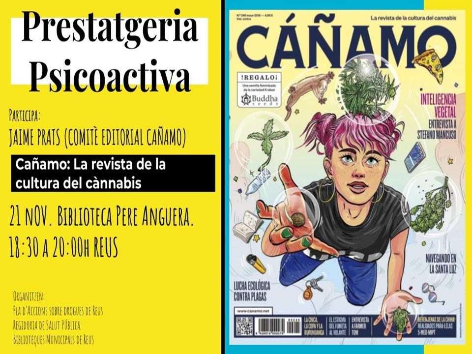 Escola Oberta de Salut: Cañamo. La revista de la cultura del canabis