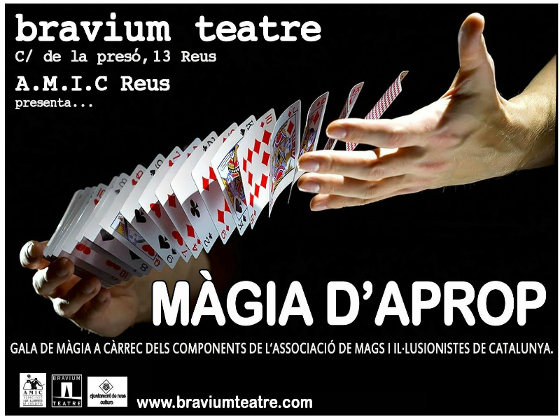Màgia d'aprop al teatre
