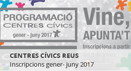 Inscripcions centres cívcis 2017