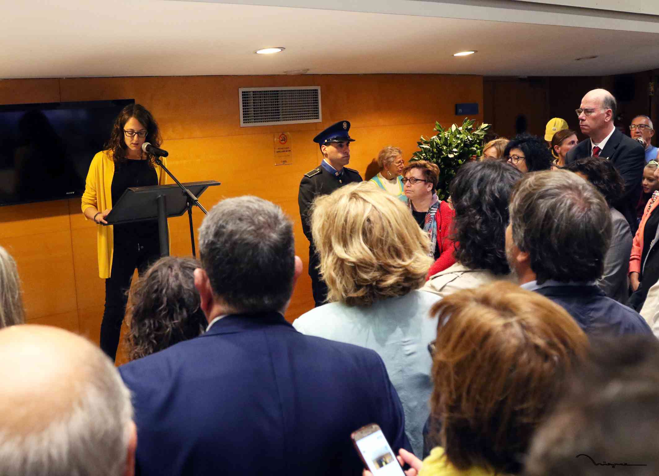 Lectura de la Glossa de la Diada a càrrec de Tània Verge