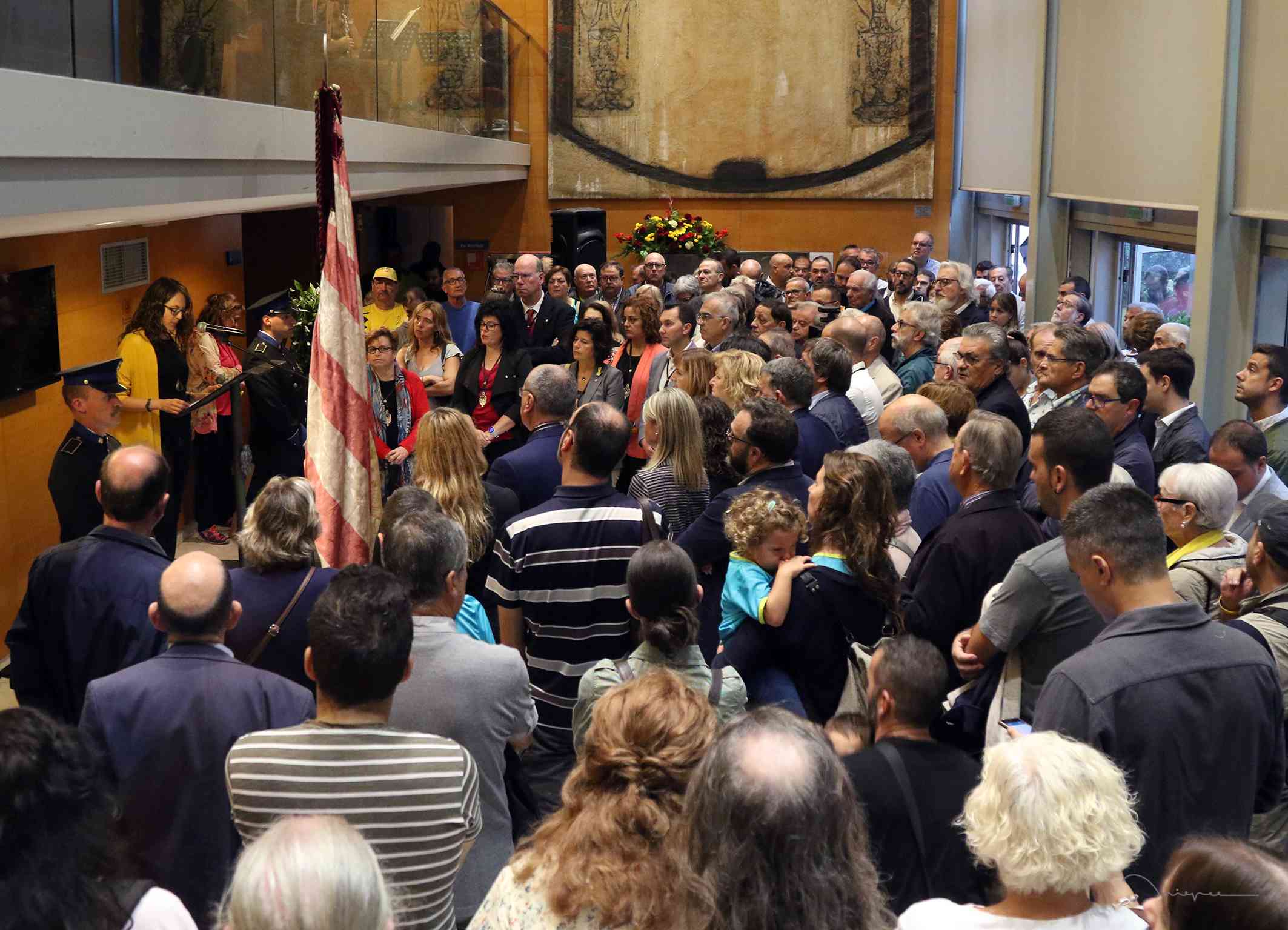 Lectura de la Glossa de la Diada a càrrec de Tània Verge