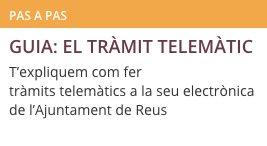 El tràmit telemàtic pas a pas