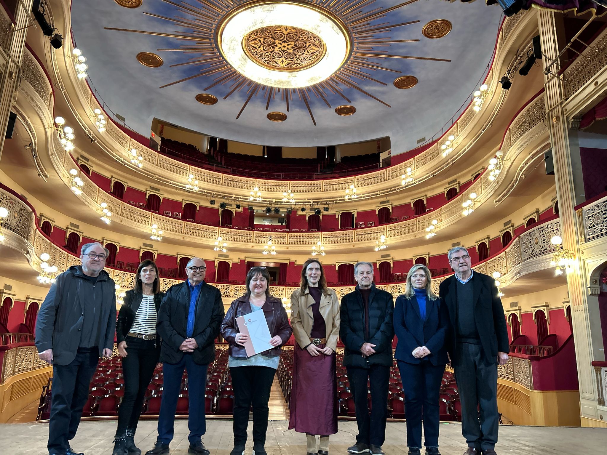 Donació plànols originals rehabilitació Teatre Fortuny a l