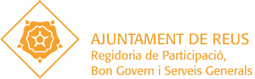 Logotip de la Regidoria de Participació, Bon Govern i Serveis Generals