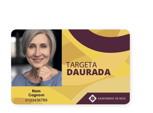 Tarjeta Dorada