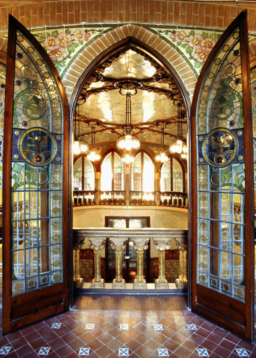 Ventana interior del Institut Pere Mata.