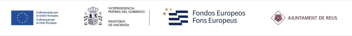 Franja de logos del projecte FEDER cofinançat per la Unió Europea