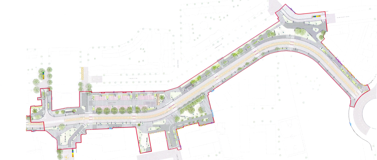 Planta del projecte Eix Astorga