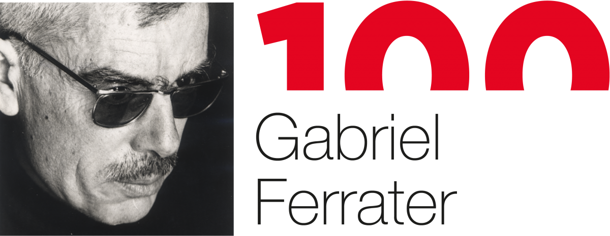 Logotip Any Gabriel Ferrater horitzontal