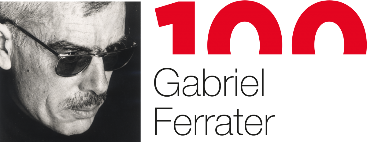 Logotipo Año Gabriel Ferrater horizontal