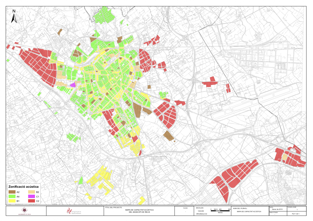 Mapa acústico Reus