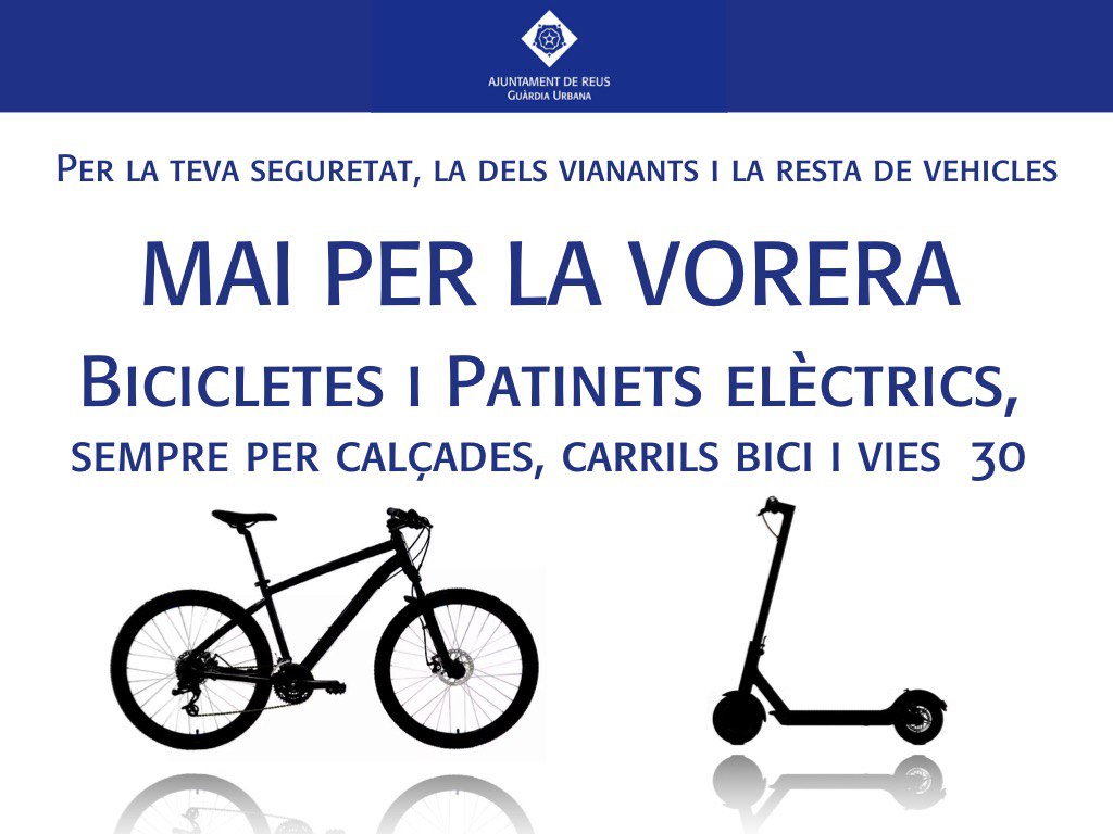 El patinet elèctric, mai per la vorera