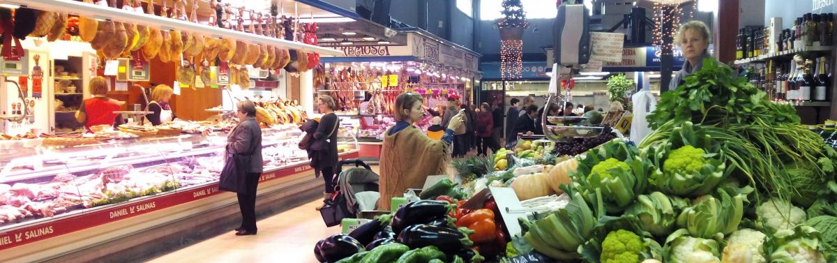 Parada del Mercat Central.