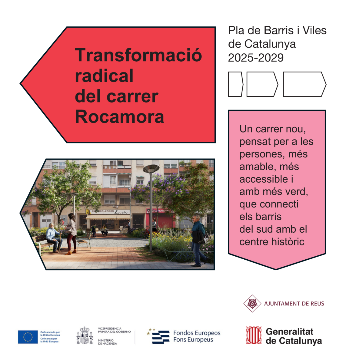 Transformació carrer Rocamora Transformació carrer Rocamora