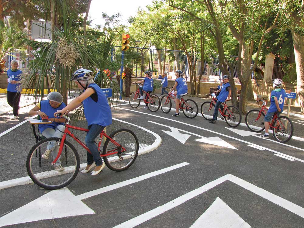 Circuito de educación vial.