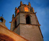 Campanar de la Prioral de Sant Pere.