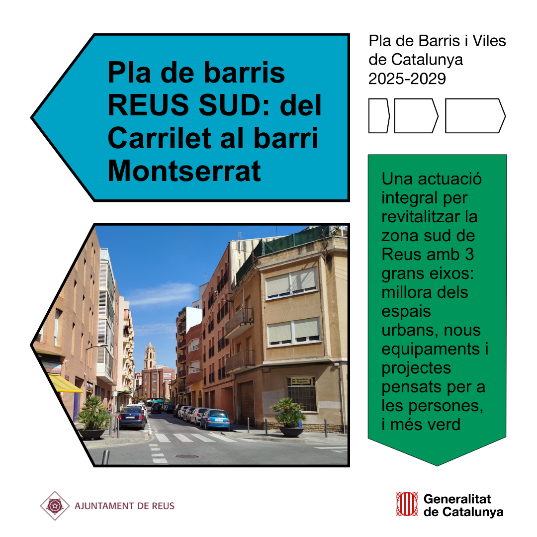Pla de barris Reus Sud Pla de barris Reus Sud
