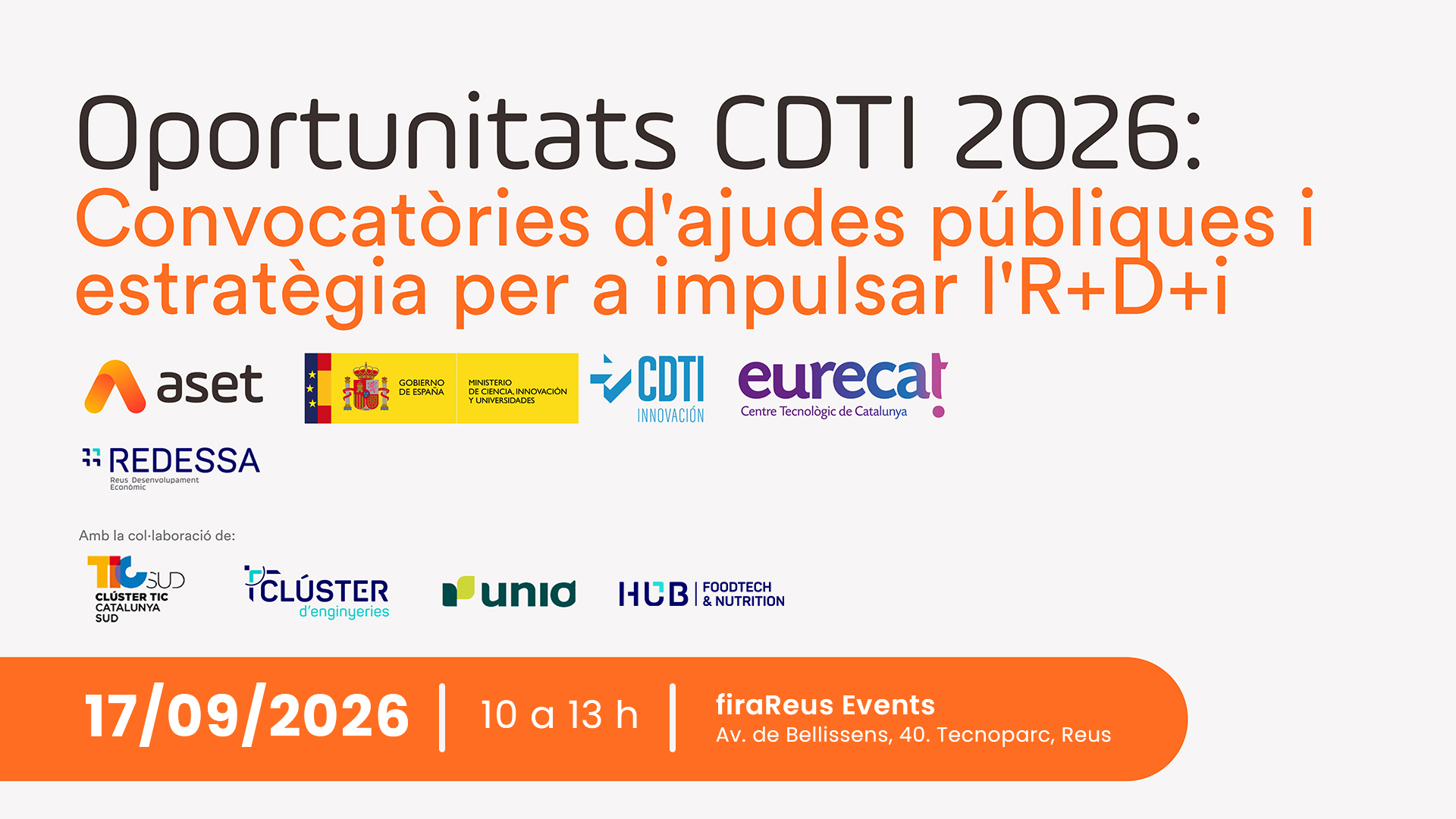 Oportunitats CDTI 2026: Convocatòries d'ajudes públiques i estratègia per a impulsar l'R+D+i