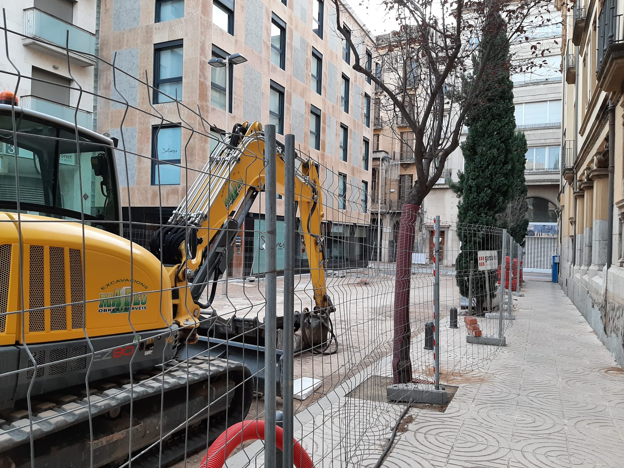 Foto obres raval de Santa Anna, 2n tram