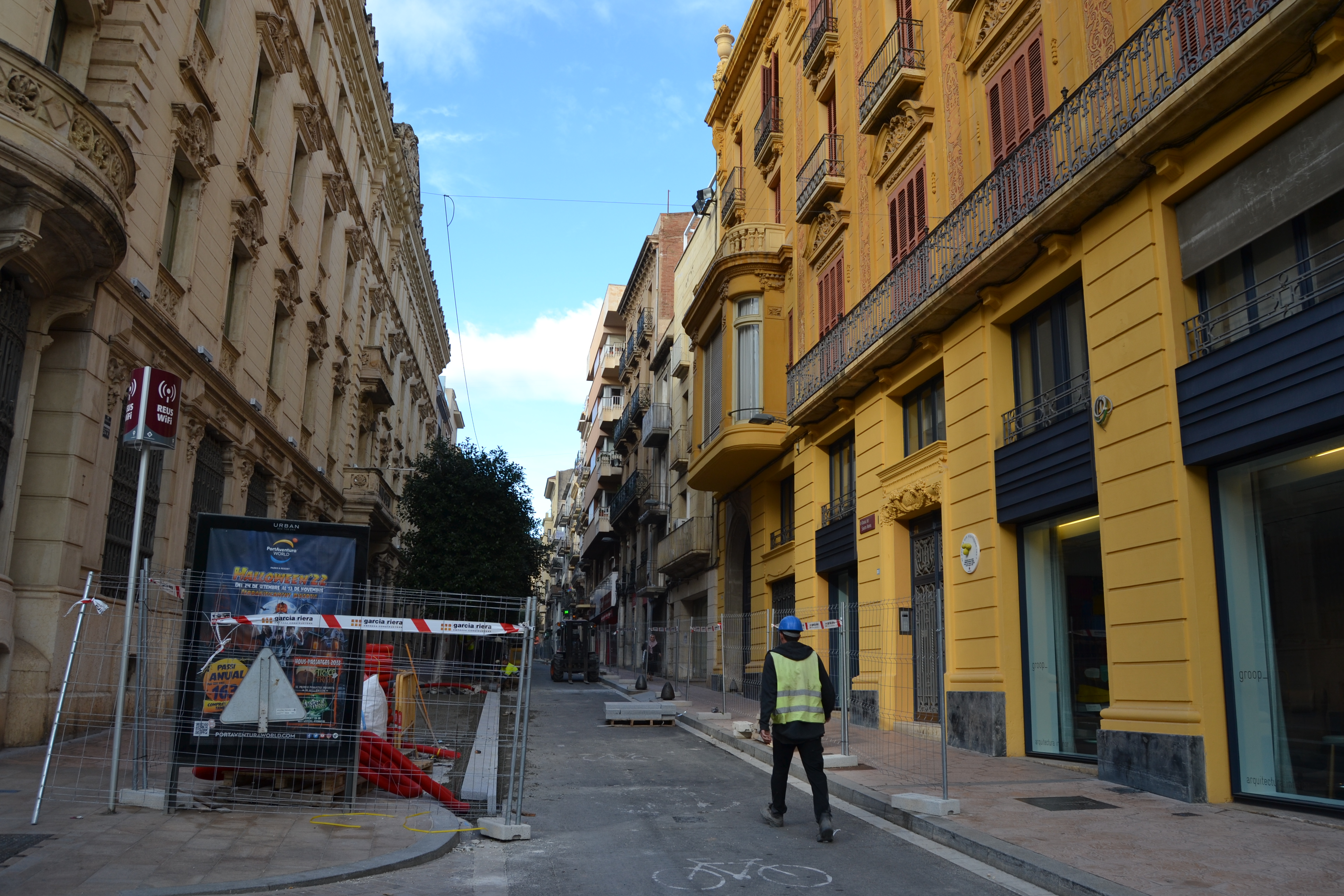 Foto obres raval de Santa Anna, 2n tram