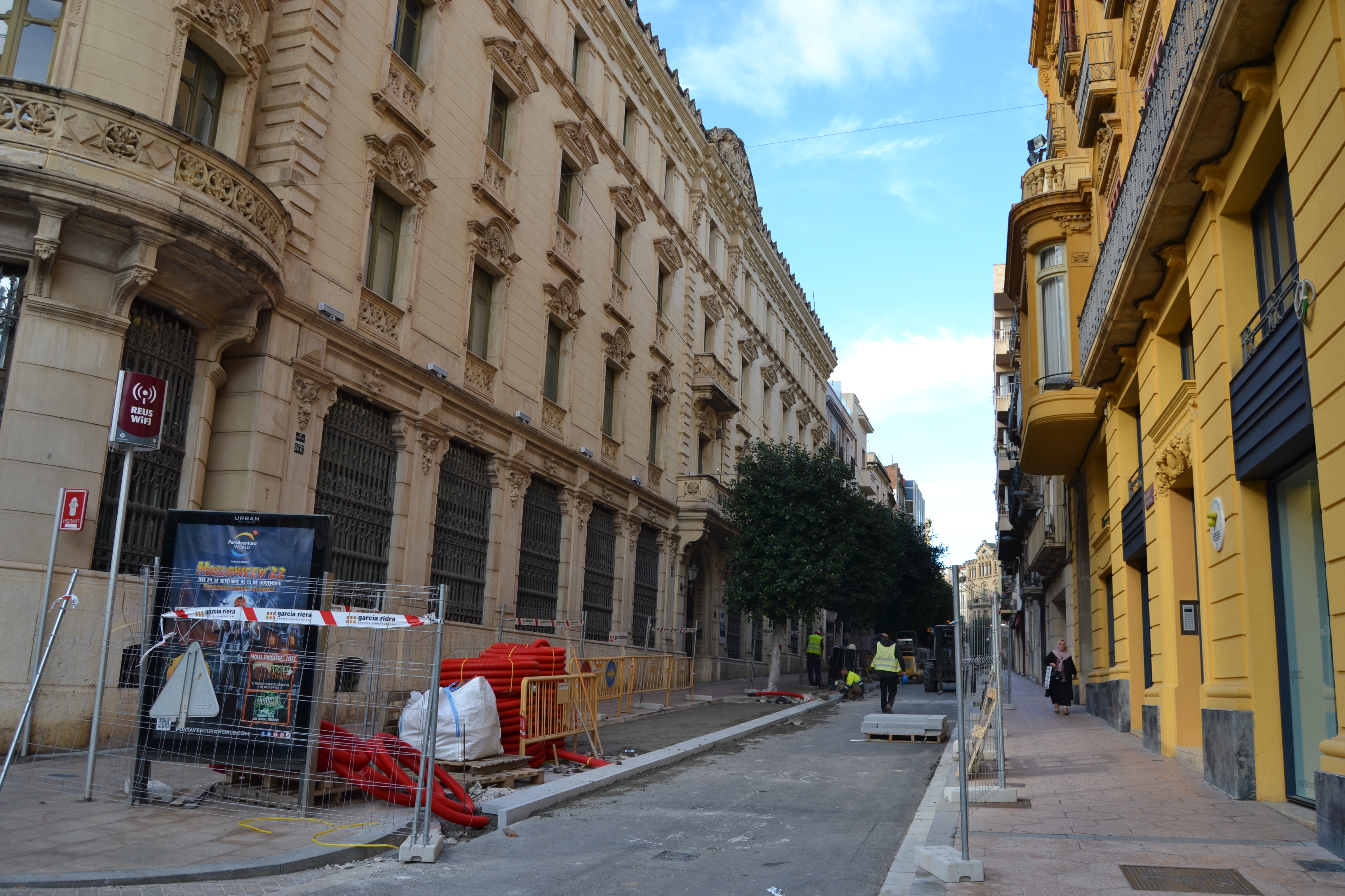 Foto obres raval de Santa Anna, 2n tram