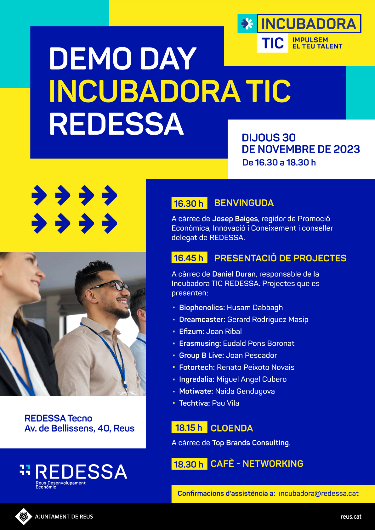 DEMO DAY INCUBADORA REDESSA