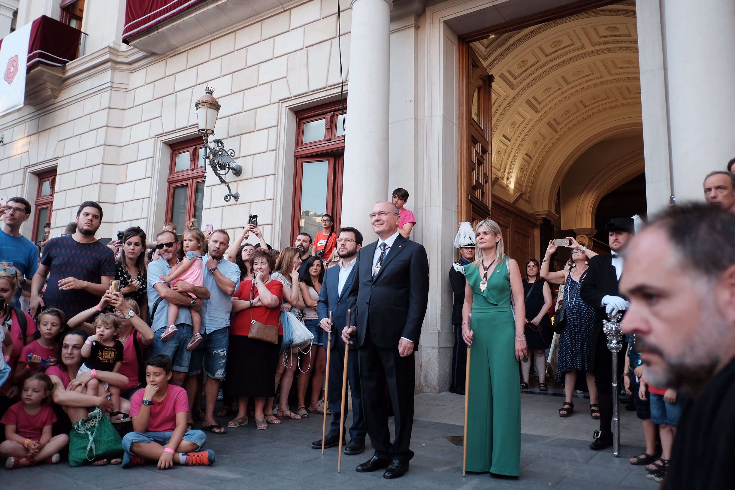 Autoritats salutació de l