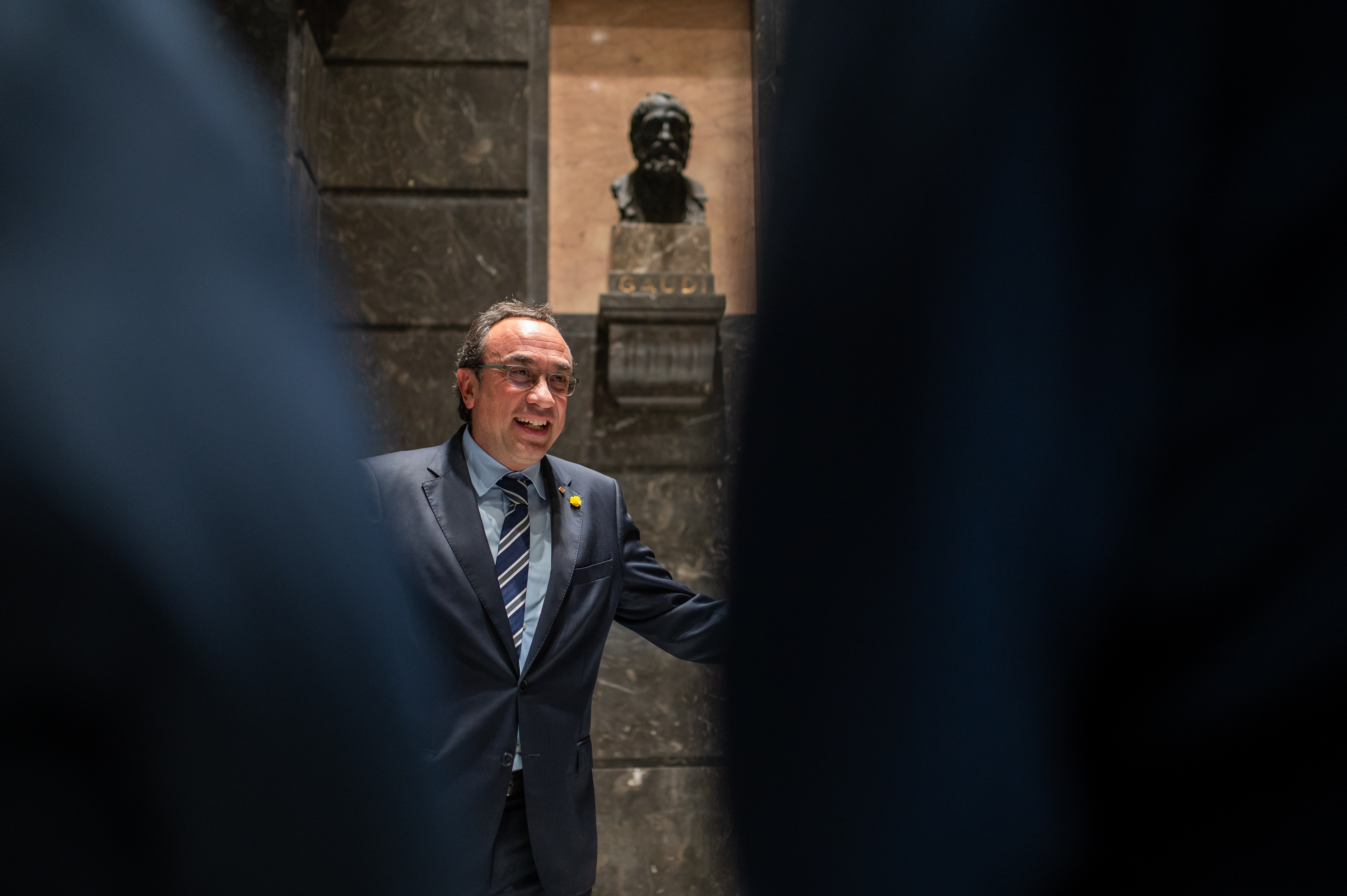 Visita institucional del president del Parlament, Josep Rull