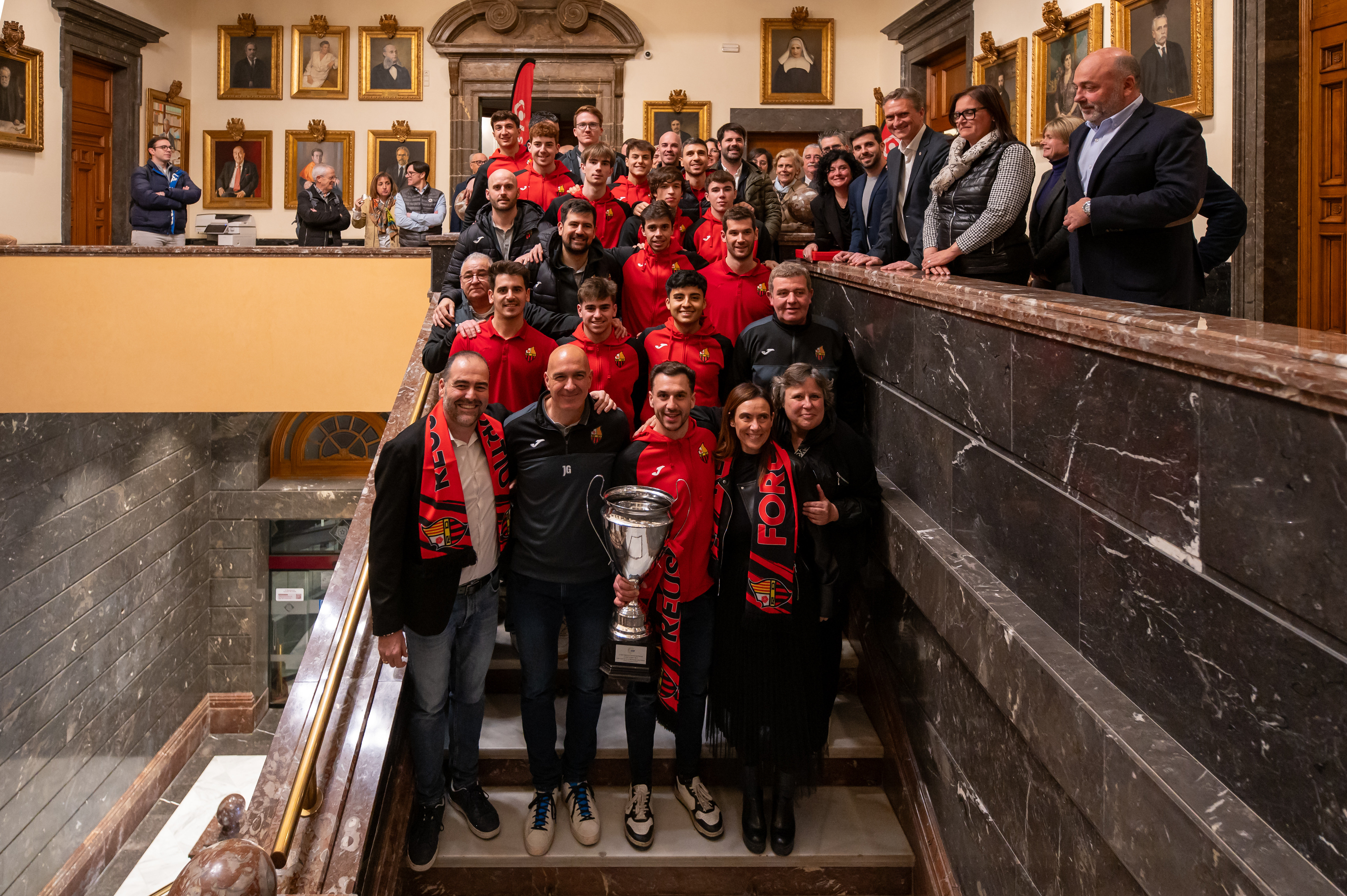 Rebuda al Reus Deportiu Copa del Rei
