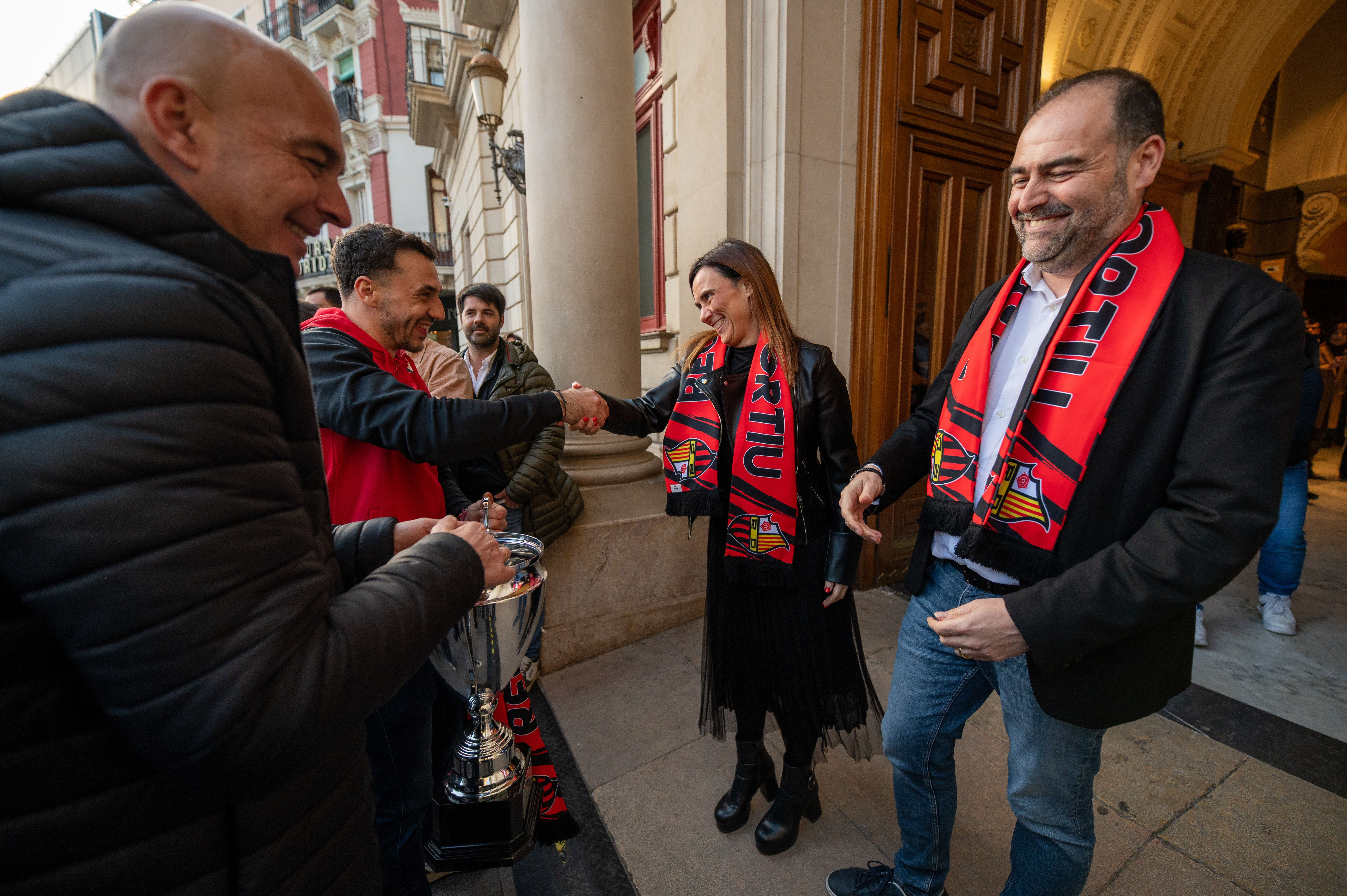 Rebuda al Reus Deportiu Copa del Rei