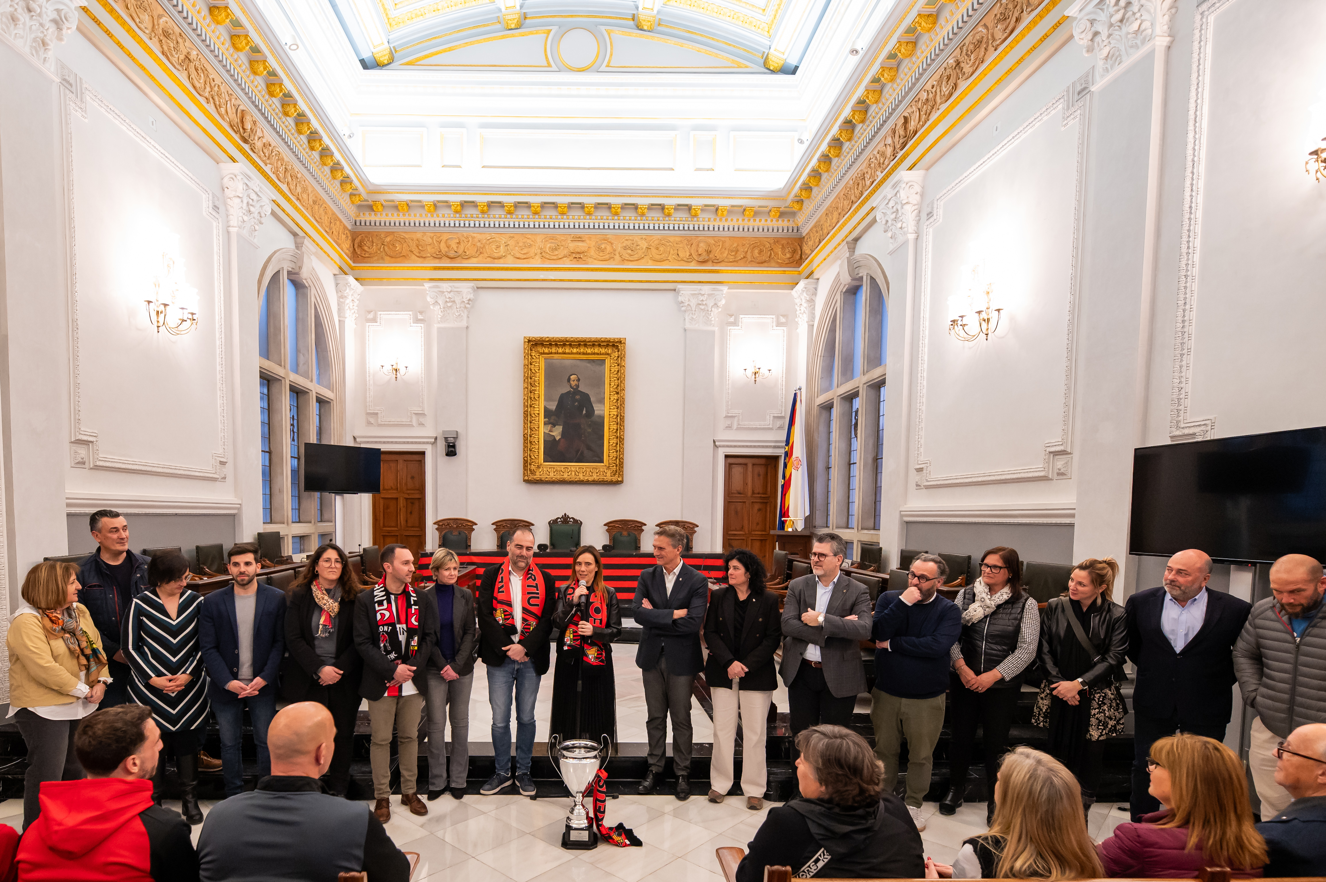 Rebuda al Reus Deportiu Copa del Rei