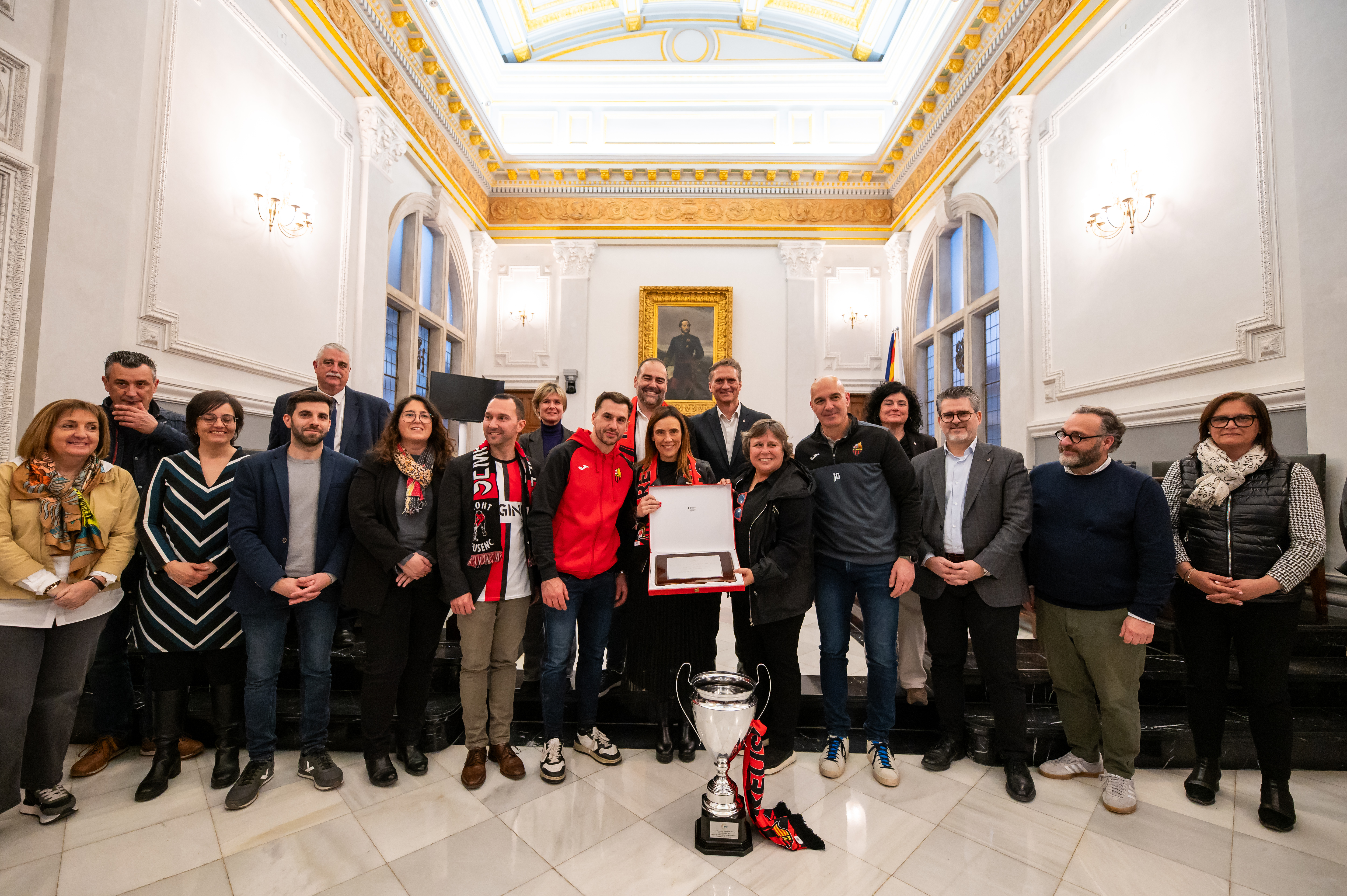 Rebuda al Reus Deportiu Copa del Rei