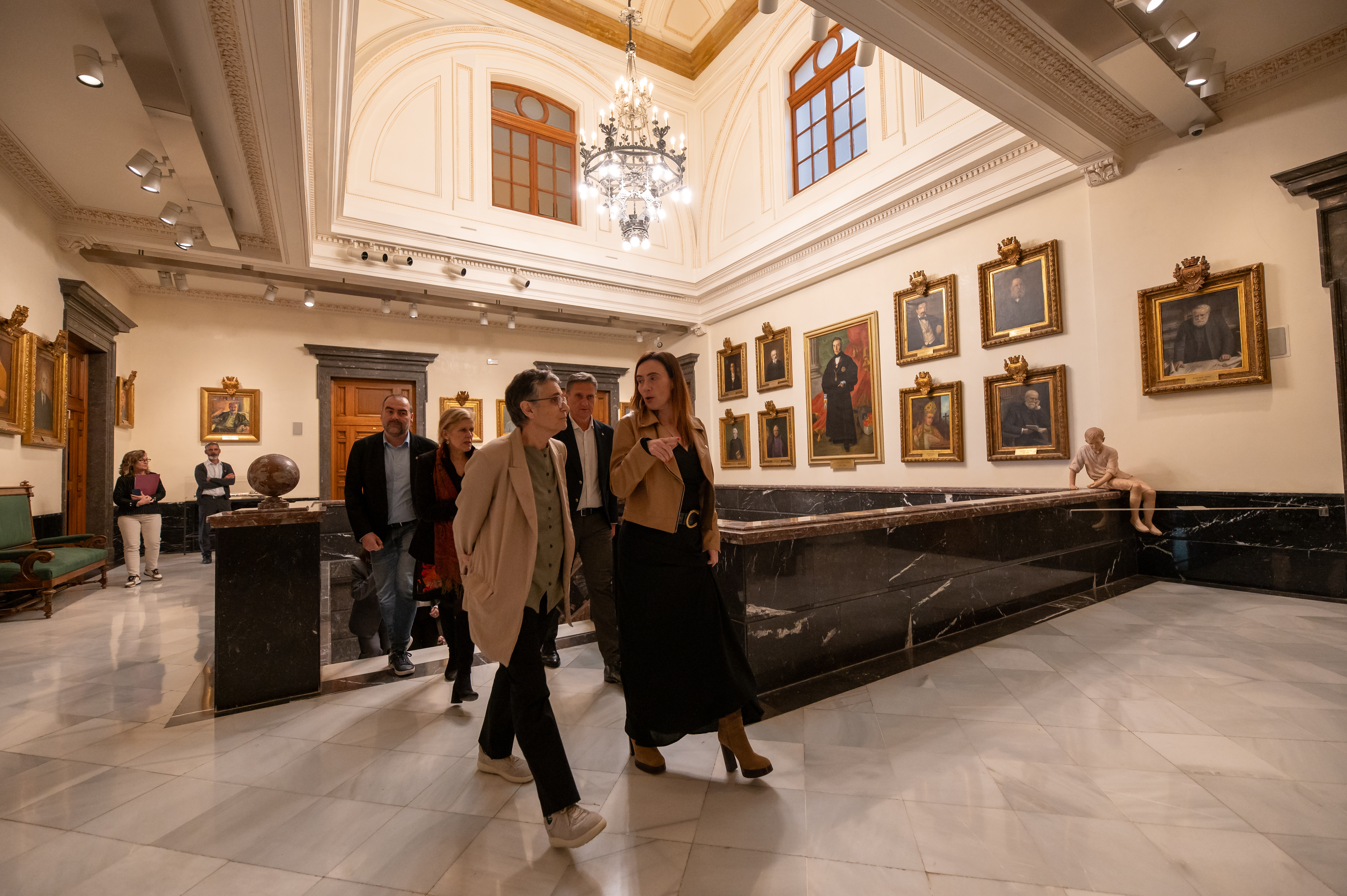 Visita institucional de la consellera de Salut Olga Pané