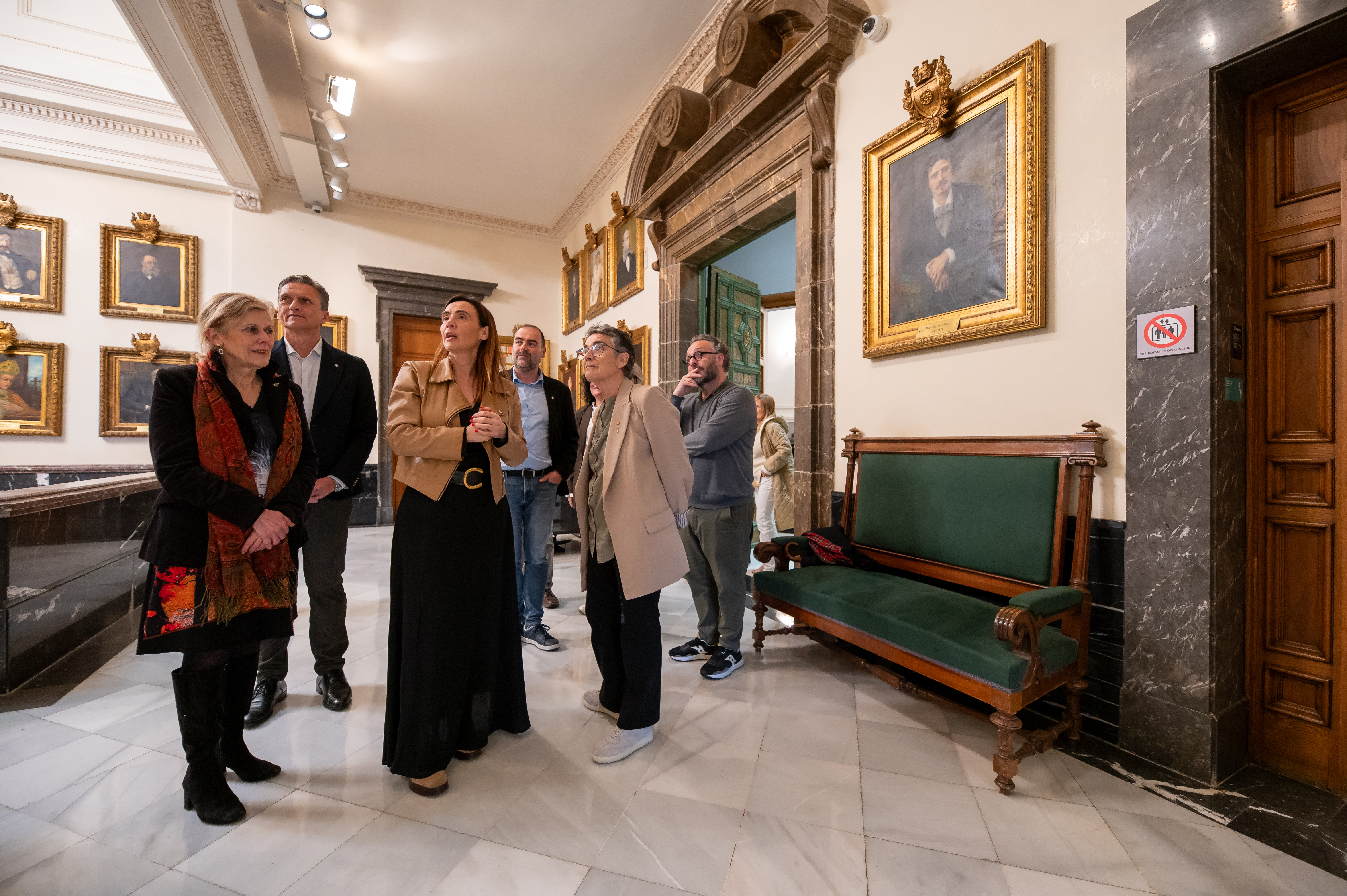 Visita institucional de la consellera de Salut Olga Pané