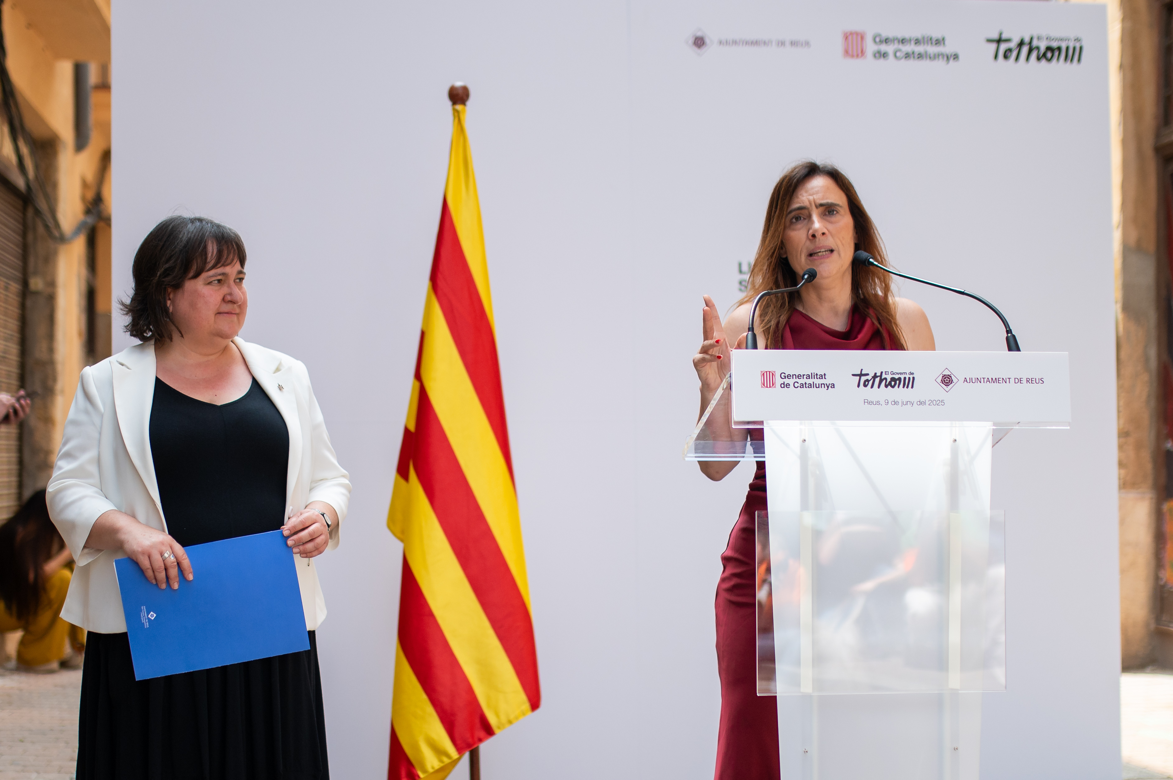 Visita institucional del president de la Generalitat, Salvador Illa