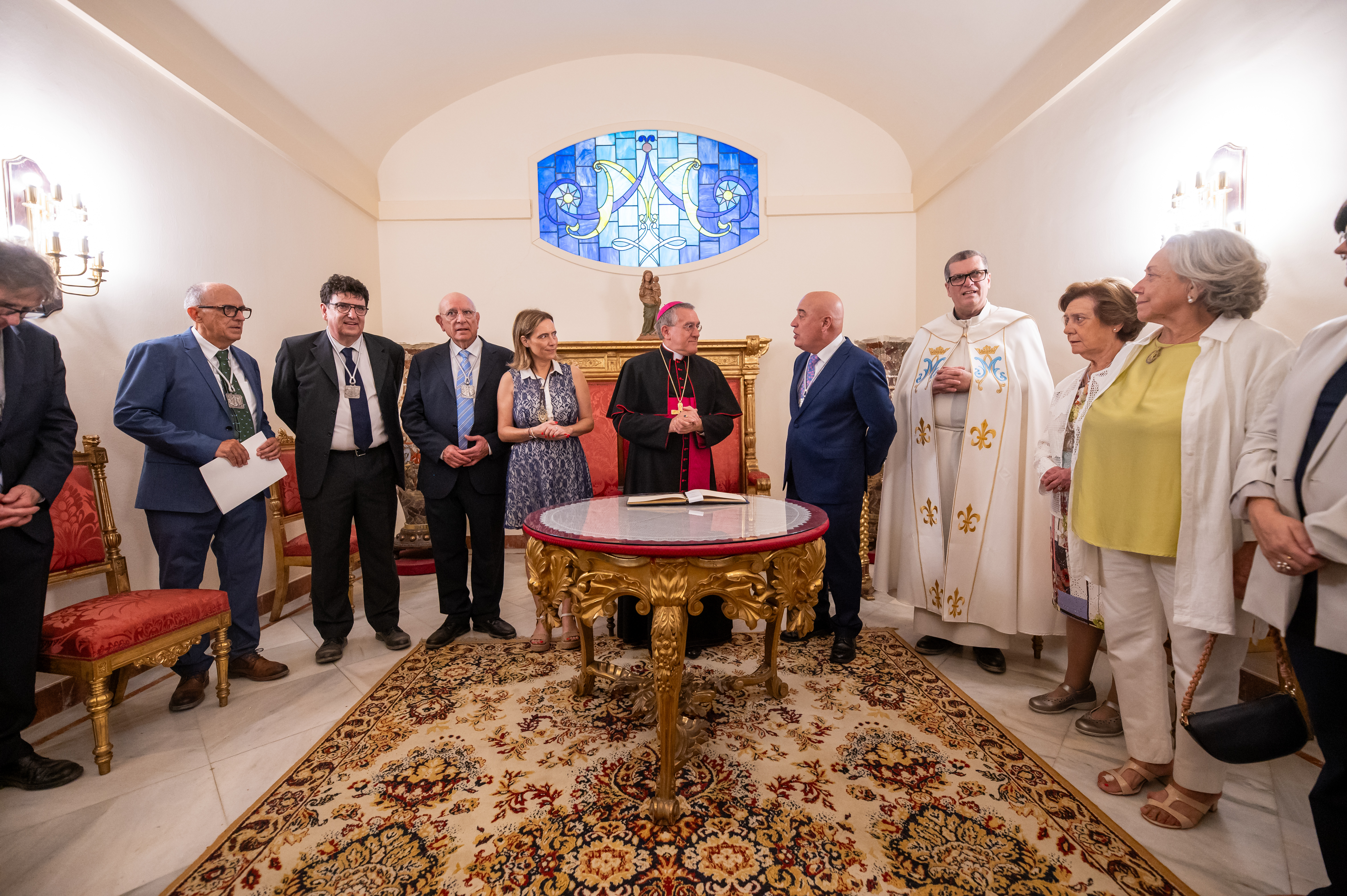 Visita nunci apostòlic Piero Pioppo