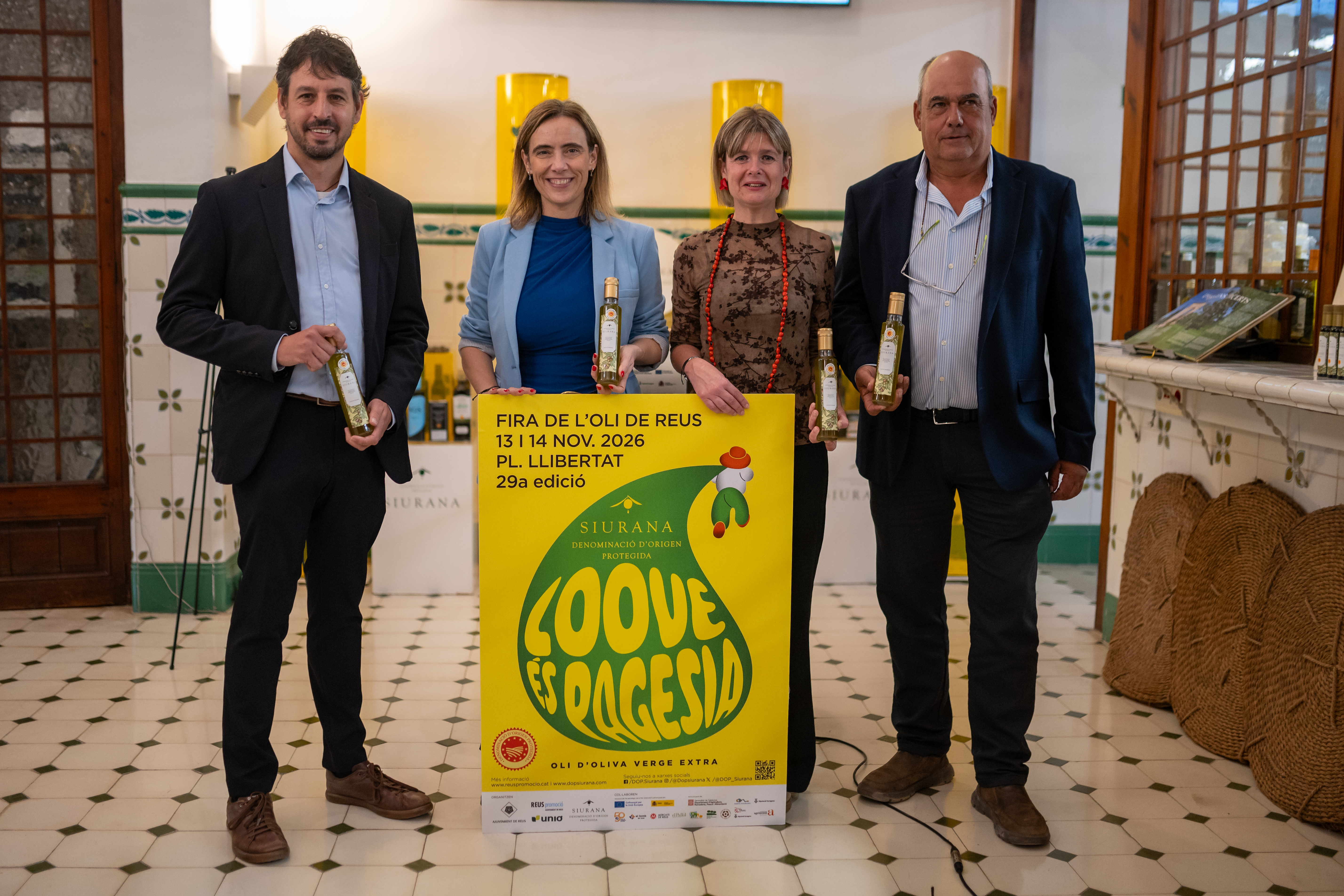 Reus acoge la 29ª Fira de l'Oli DOP Siurana el 13 y 14 de noviembre