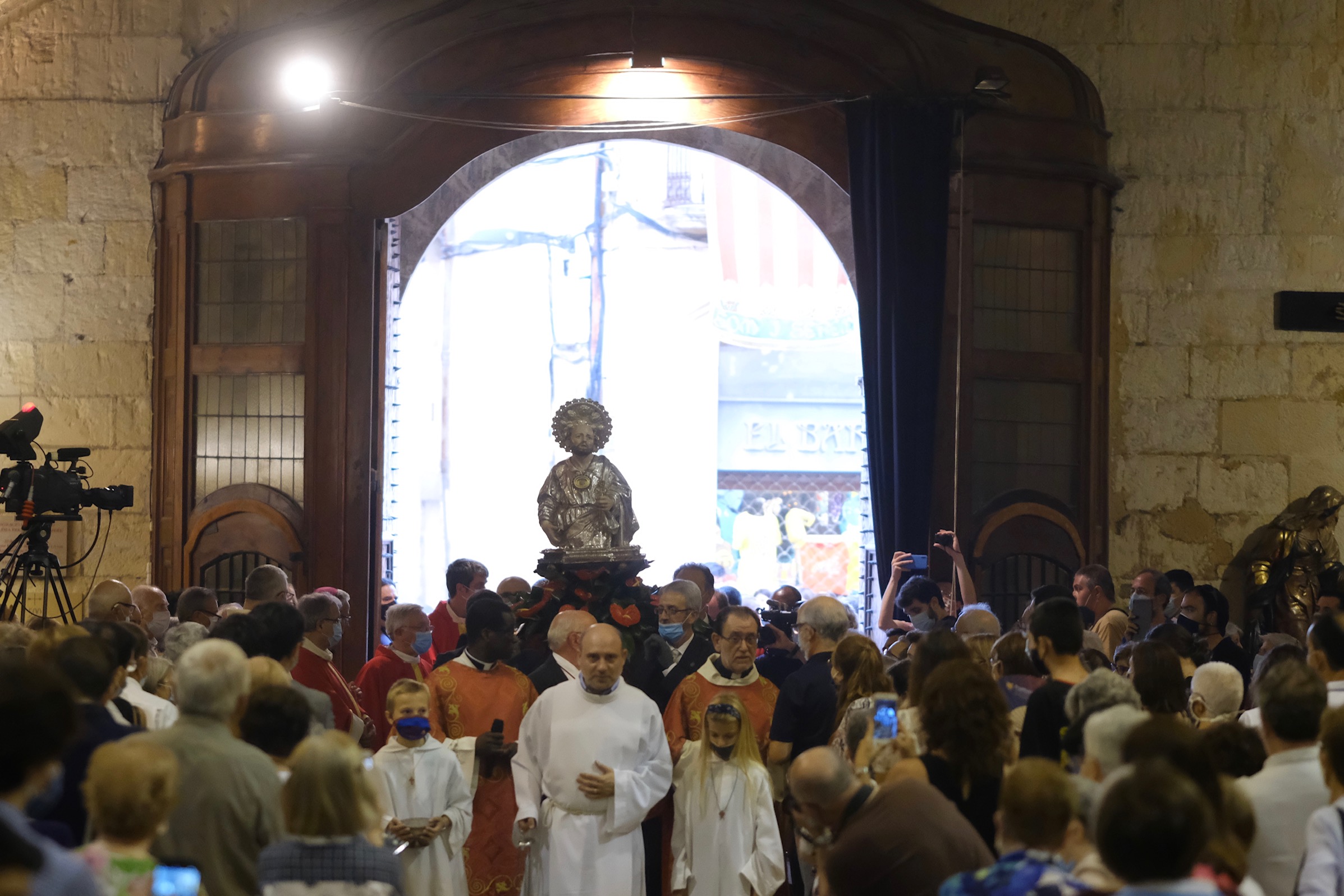 Professó solemne i ofici concelebrat Sant Pere 2020