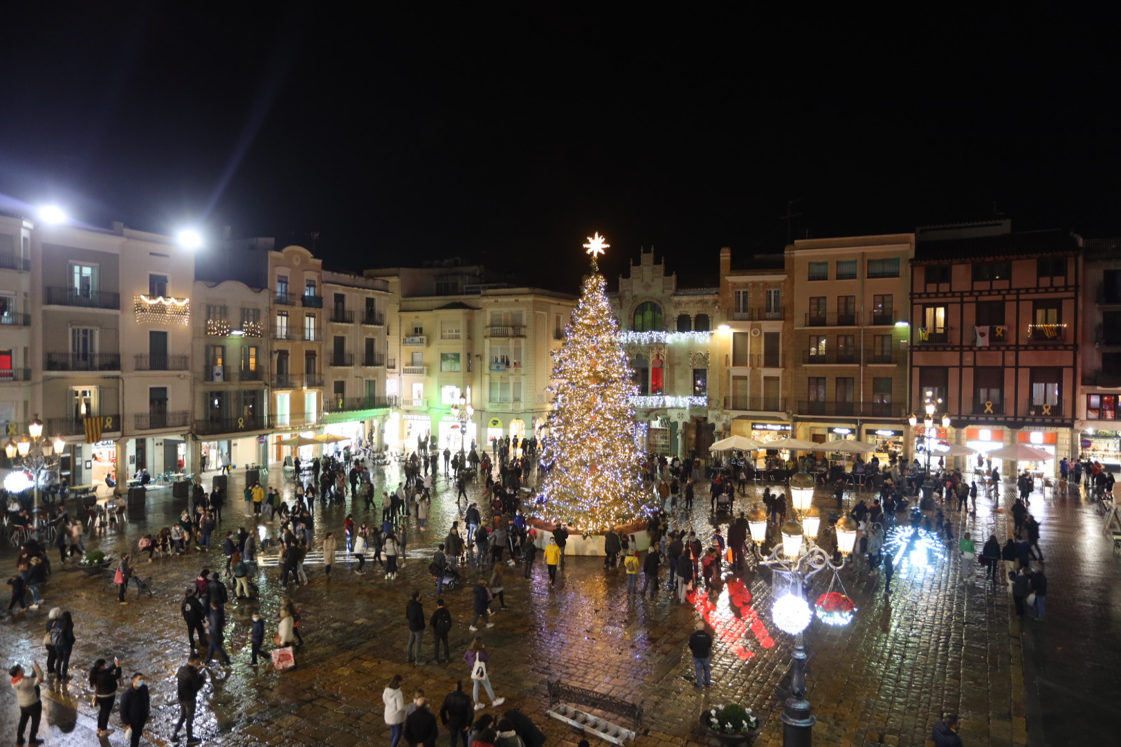 Plaça del Mercadal amb l