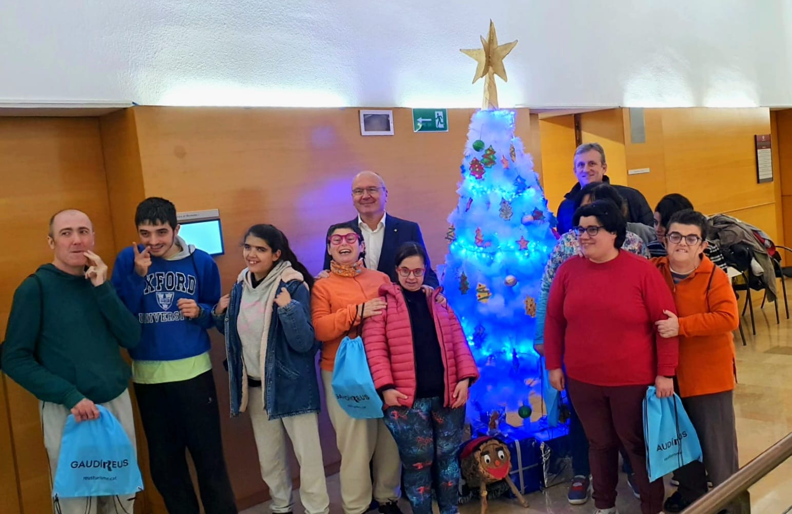 El Taller Baix Camp decora enguany l'arbre de Nadal de la regidoria de ...