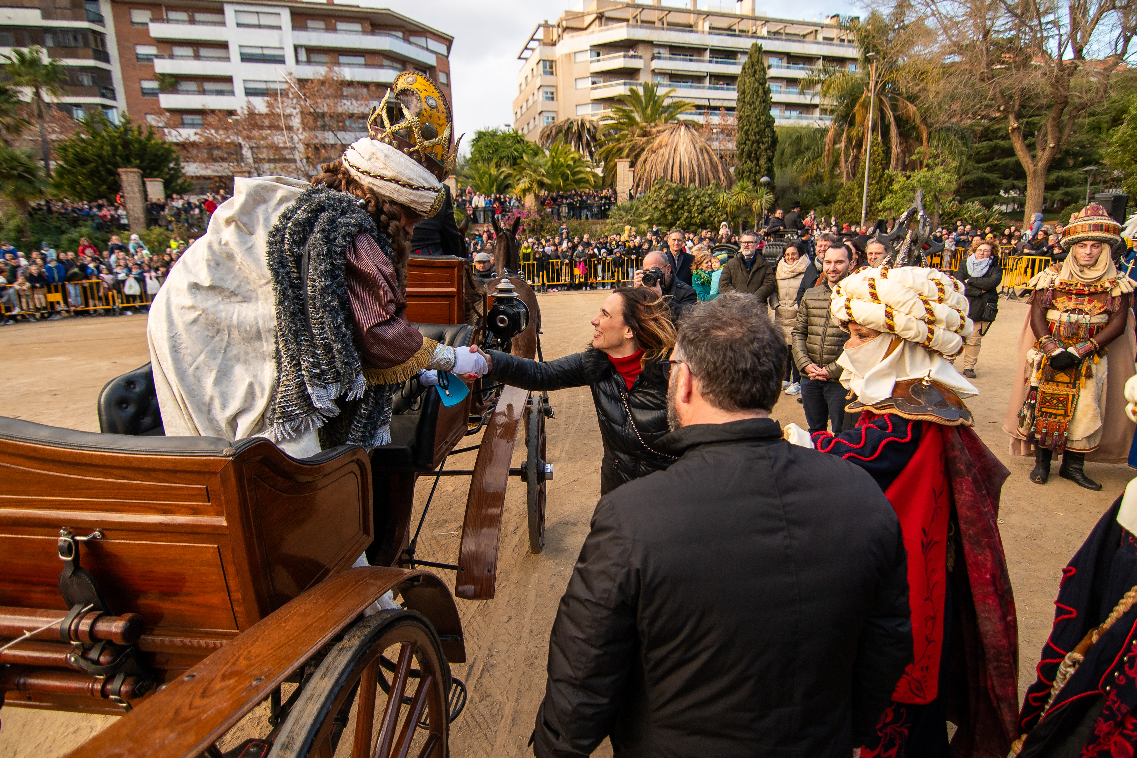 Arribada Reis Orient Parc Sant Jordi - Cavalcada 2024