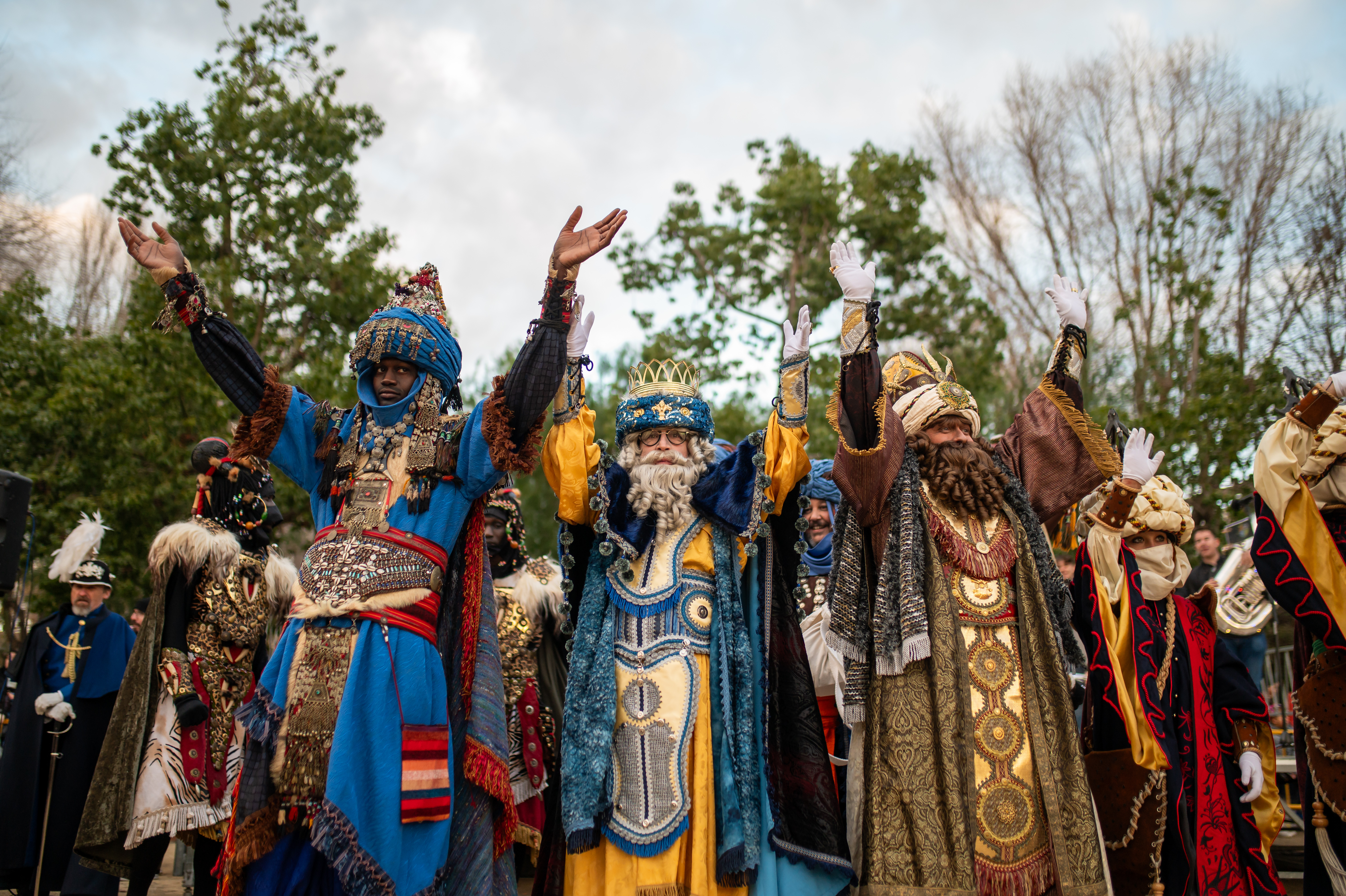 Arribada Reis Orient Parc Sant Jordi - Cavalcada 2024