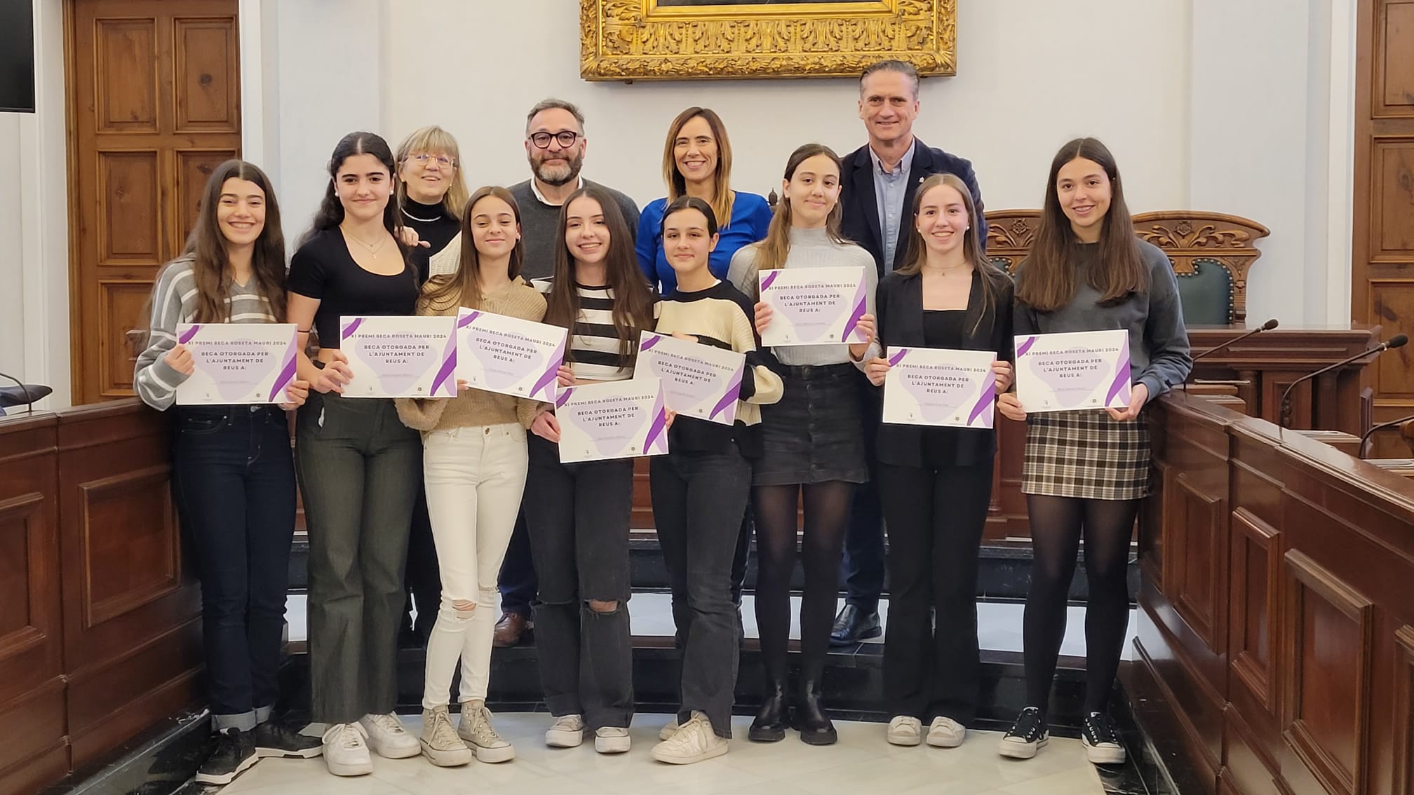 Lliurament dels Premis Beca Roseta Mauri i reconeixement a Magda Borrull