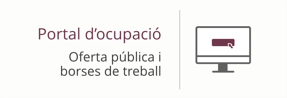 Accedeix a Portal d'ocupació