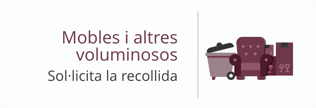 Accedeix a Recollida de mobles i altres voluminosos