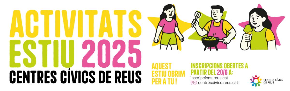 Accedeix a Activitats d'estiu als Centres Cívics 2025