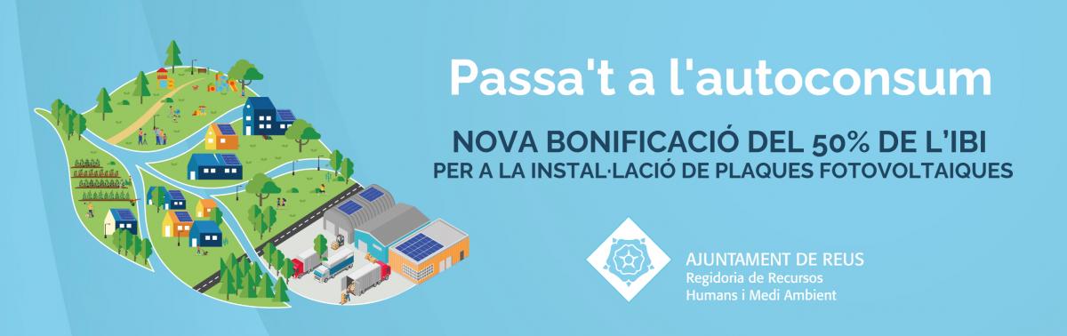 Accedeix a Autoconsum energètic. Avantatges amb l'IBI