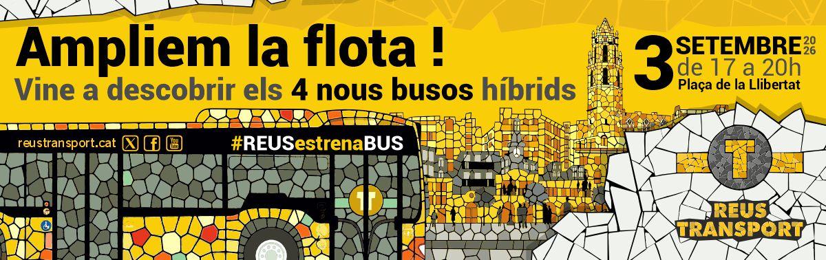 Accedeix a Reus Transport presenta els nous busos híbrids