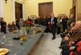 Recepció als avis de la residència de les Germanetes dels Pobres