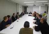 Foto de la reunió del Pla Comunitari del barri Gaudí